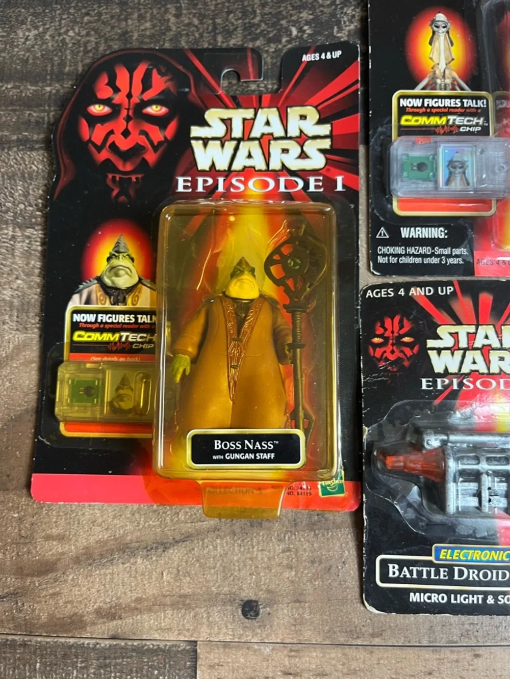 Star Wars Action Figures -‎ Black, Red, White, Green, Brown